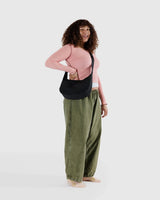 Medium Crescent Bag Black