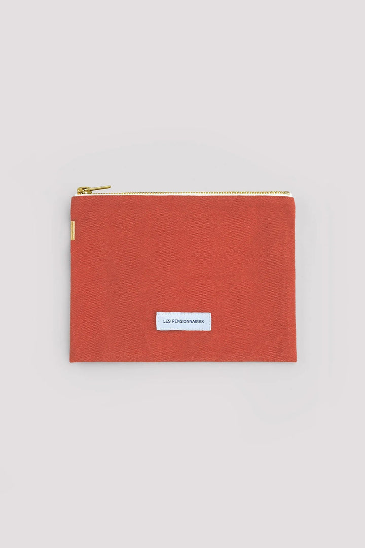 Flamboyant Orange Small Pouch