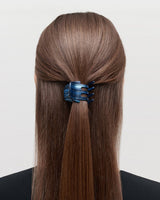Mini Hair Clip Indigo