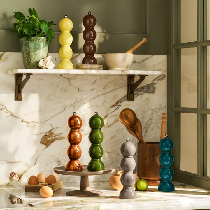 Salt & Pepper Grinder Bobbin Tall in Khaki