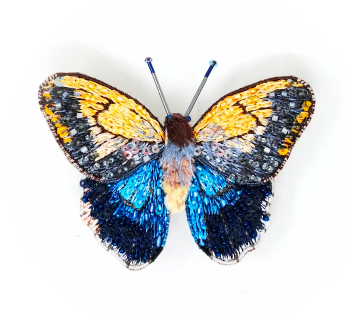 Brooch Giant Owl Butterfly