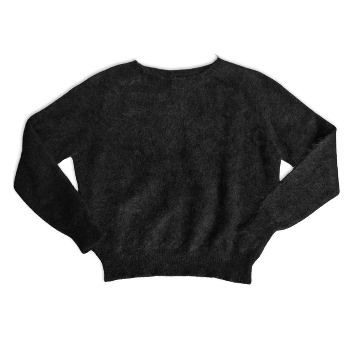 Sweater Girocollo Comfy Nero