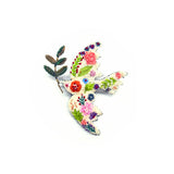 Brooch Peace Bird