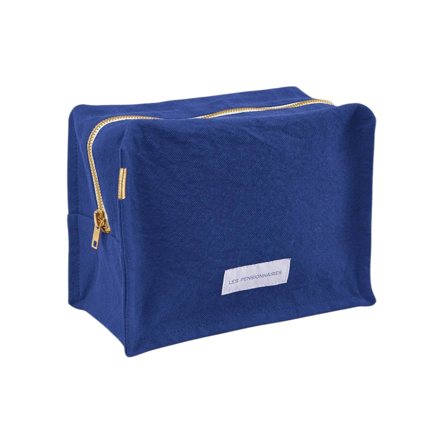 Ultramarine Blue Cube Toiletry Bag
