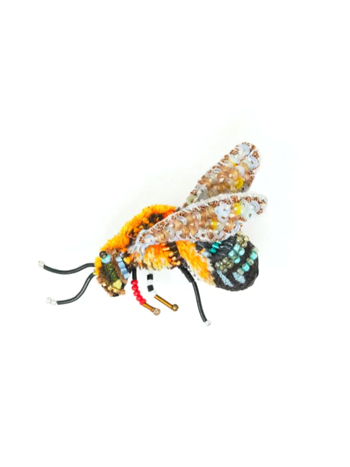 Brooch Flying Bee