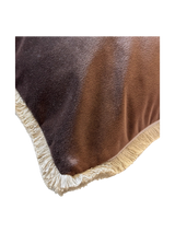 Velvet Tobacco 24" x 24" Pillow