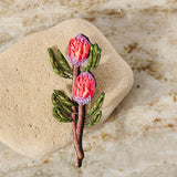 Brooch Pink Protea