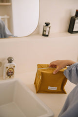 Saffron Yellow Cube Bag