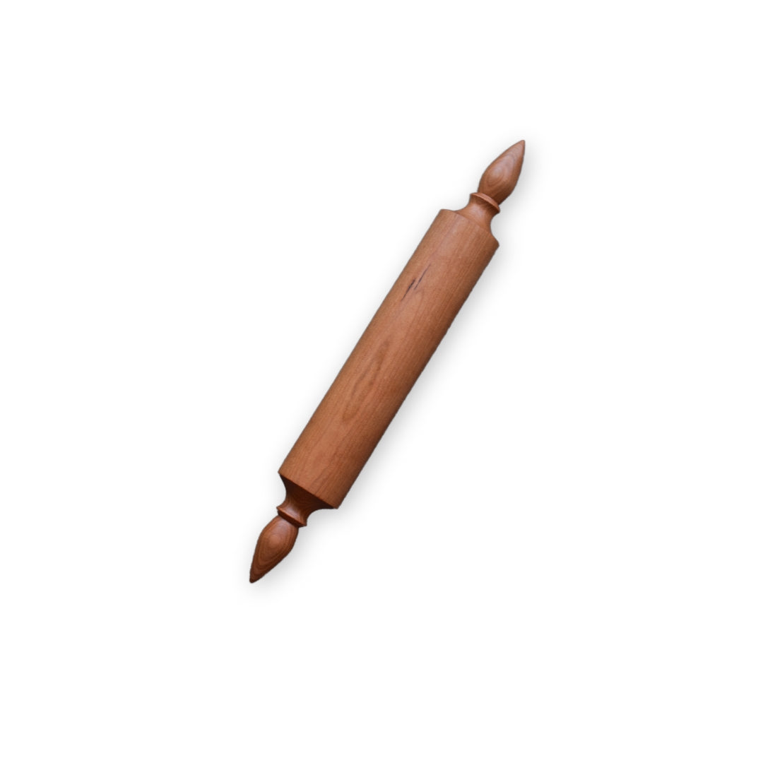 Cherry Wood Mini Flame Pin