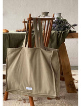Lime Green Canvas Tote