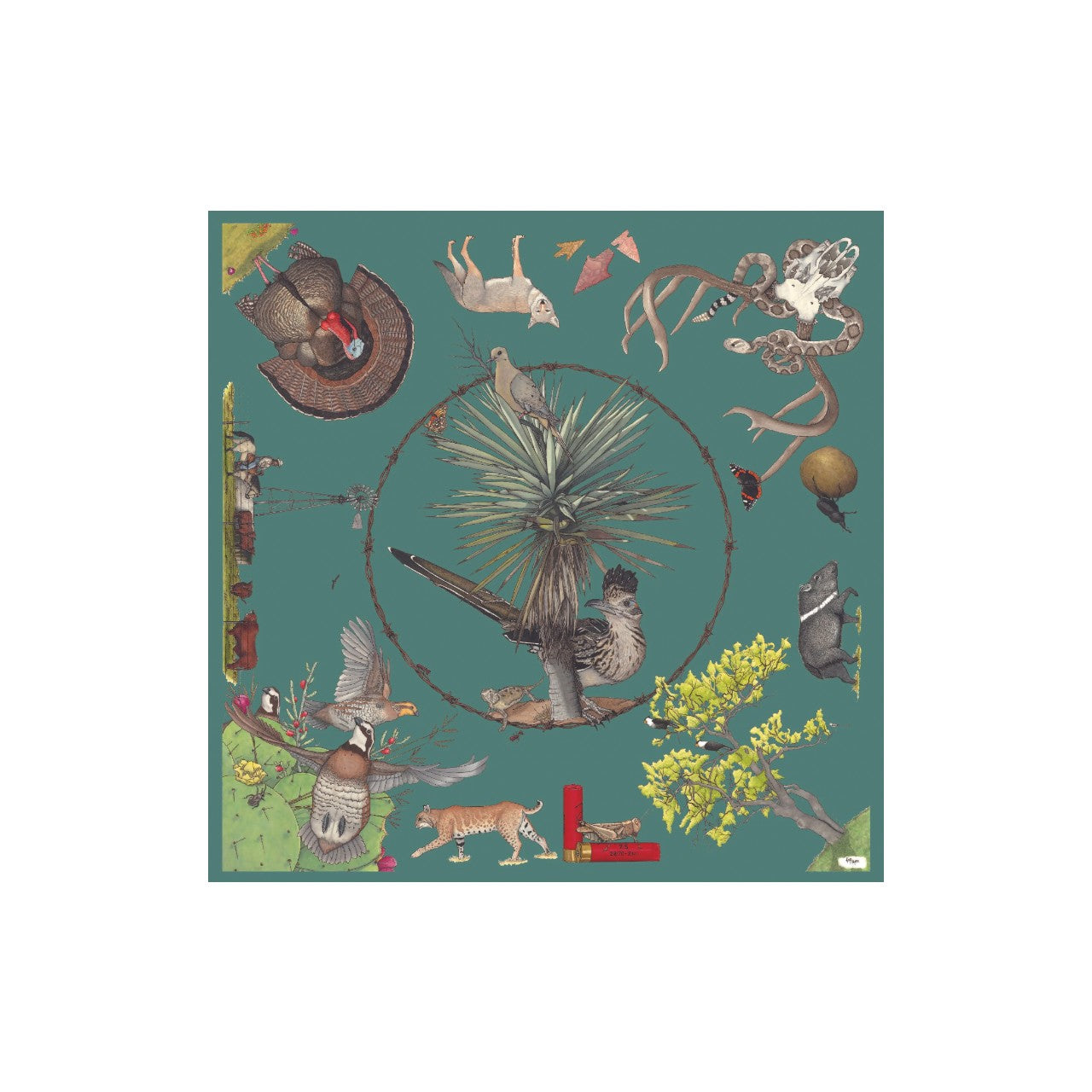 Kerr Chief Pocket Square South Texas Sacahuista