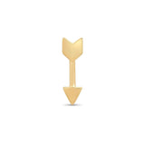 Fine Gold Arrow Stud