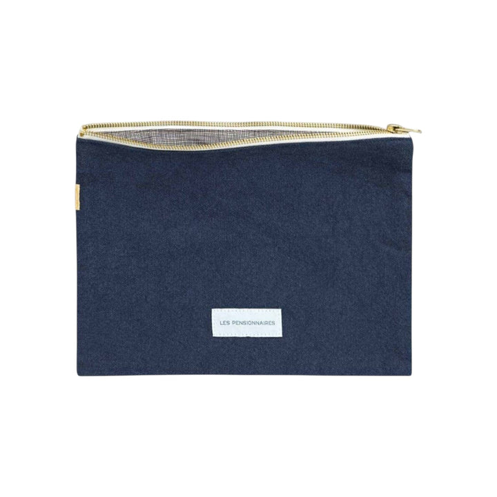 Storm Blue Large Pouch