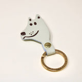 Key Chain Dog Cream