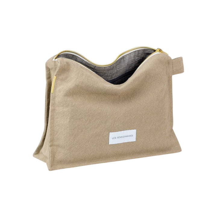Sand Beige Toiletry Bag