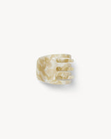 Mini Hair Clip Ivory
