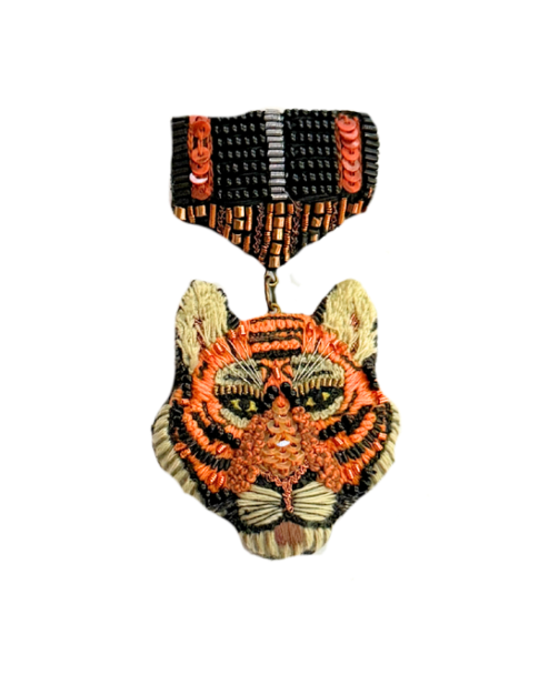 Brooch Tiger Honor Medal