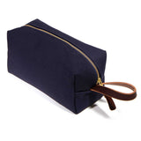 Navy Canvas Travel Kit