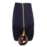 Navy Canvas Travel Kit