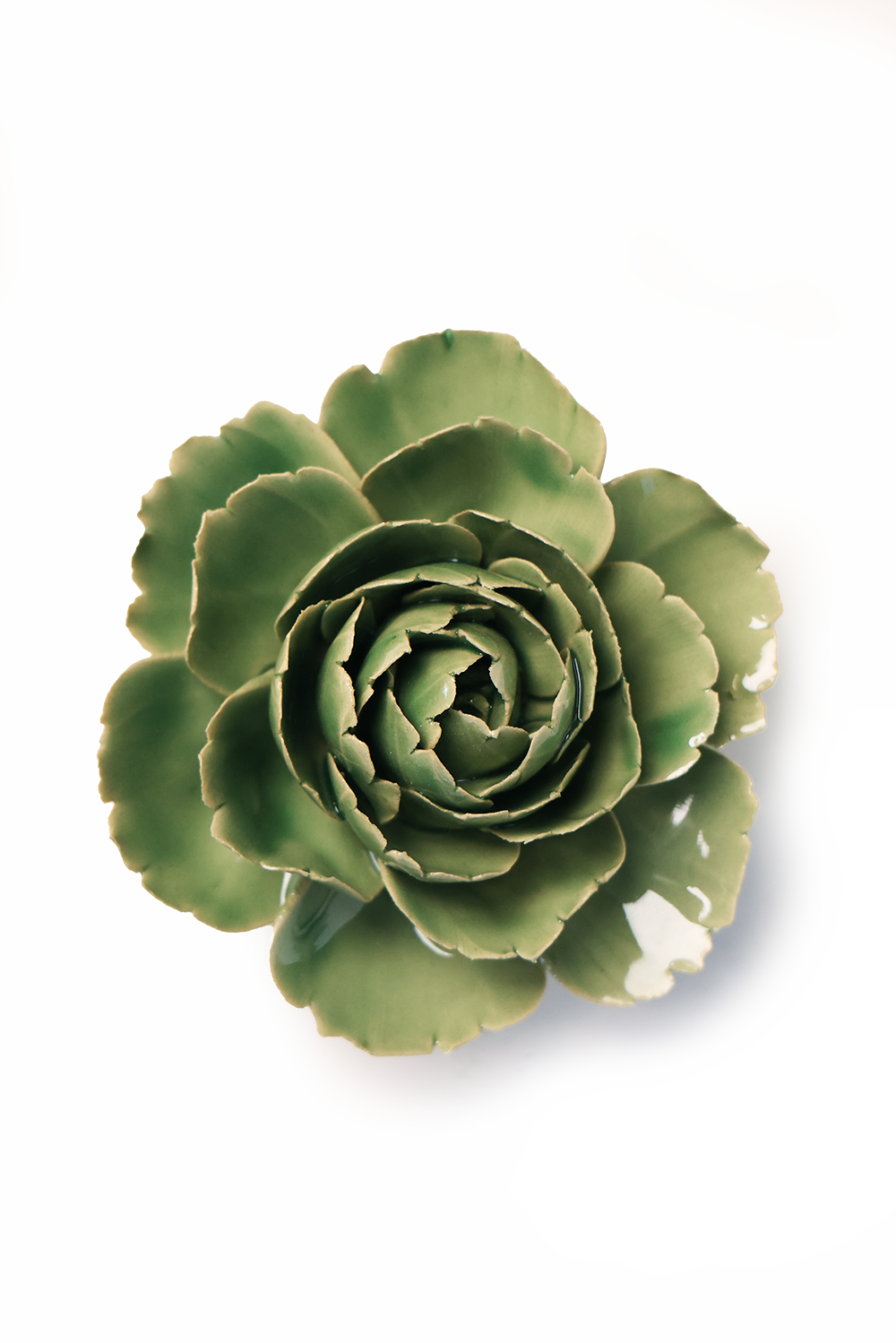 Jade Green English Rose