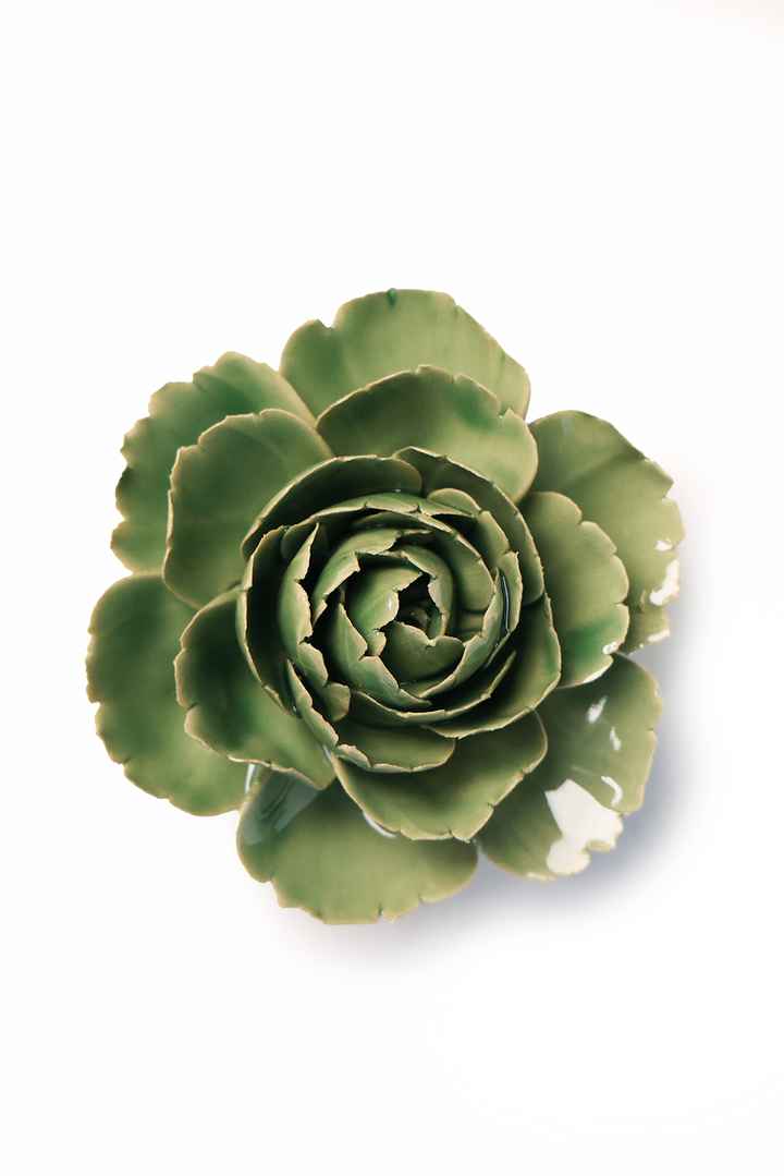 Jade Green English Rose