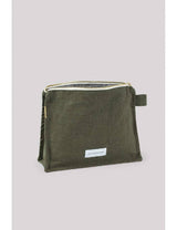 Toiletry Bag in Capre Green