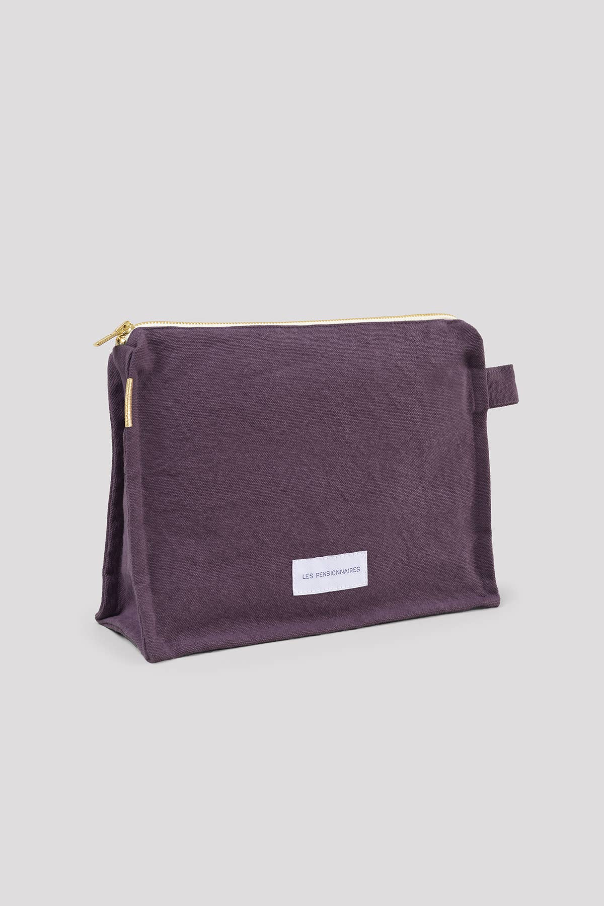 Toiletry Bag in Eggplant Purple