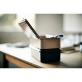 Stackable Storage Box T-190 in Japanese Tea Green