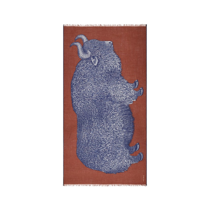 Scarf Walter Burgundy