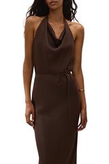 Izaro Chocolate Dress