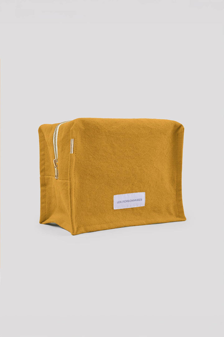 Saffron Yellow Cube Bag