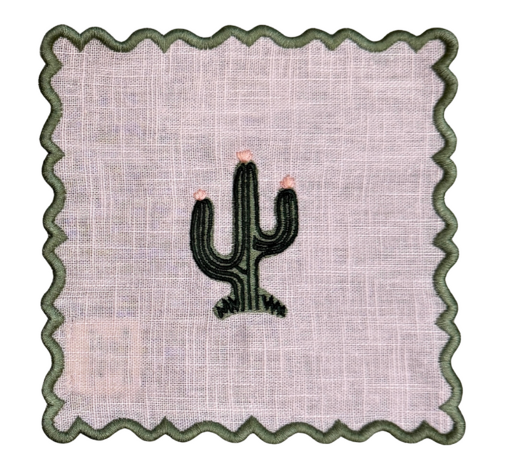 Maria Cocktail Napkin Cactus
