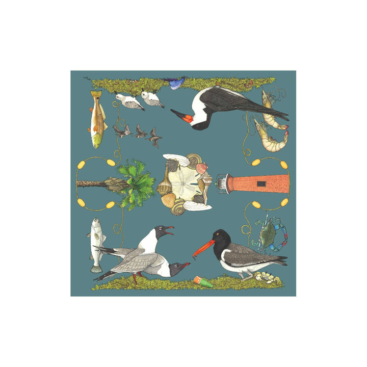 Kerr Chief Pocket Square Gulf Coast Abismo