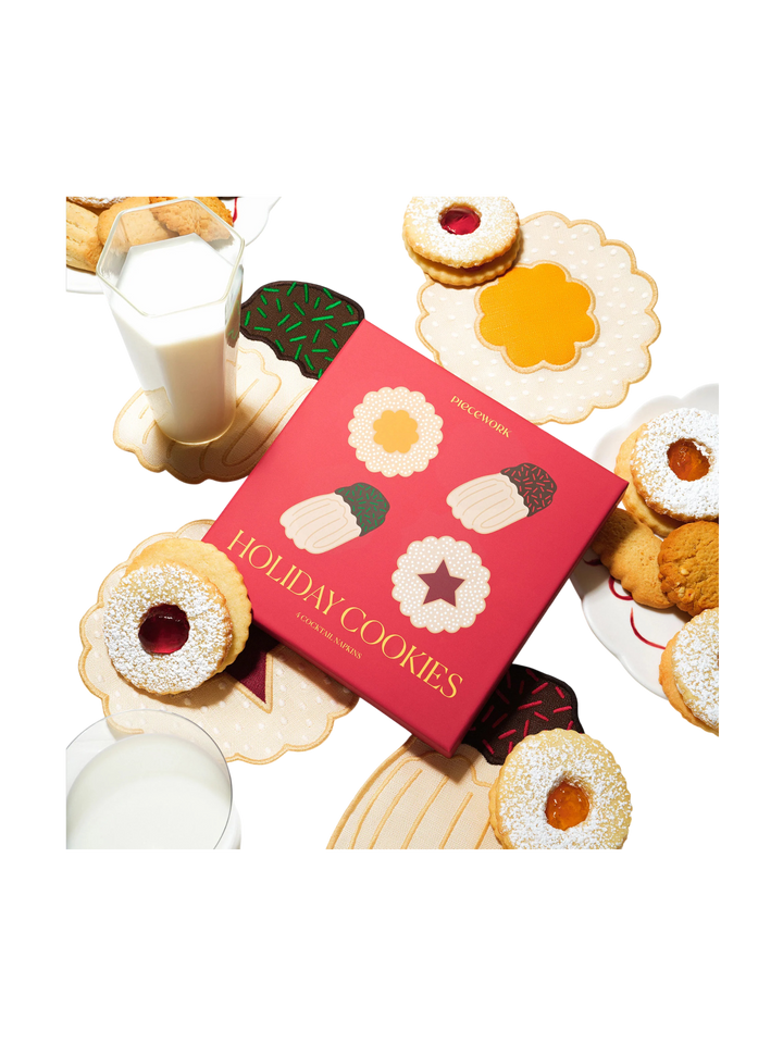Holiday Cookies Cocktail Napkins