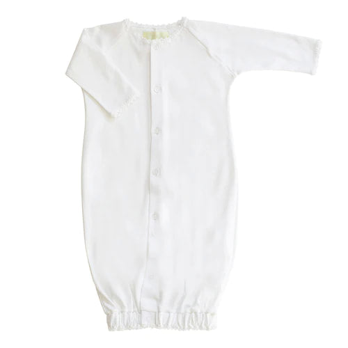 White Jersey Converter Gown