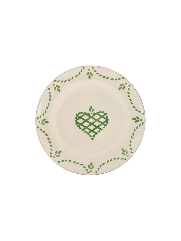 Viana Green Plate Dinner Set 4