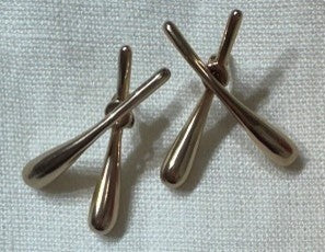 Earrings Criss Cross
