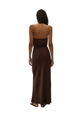 Izaro Chocolate Dress