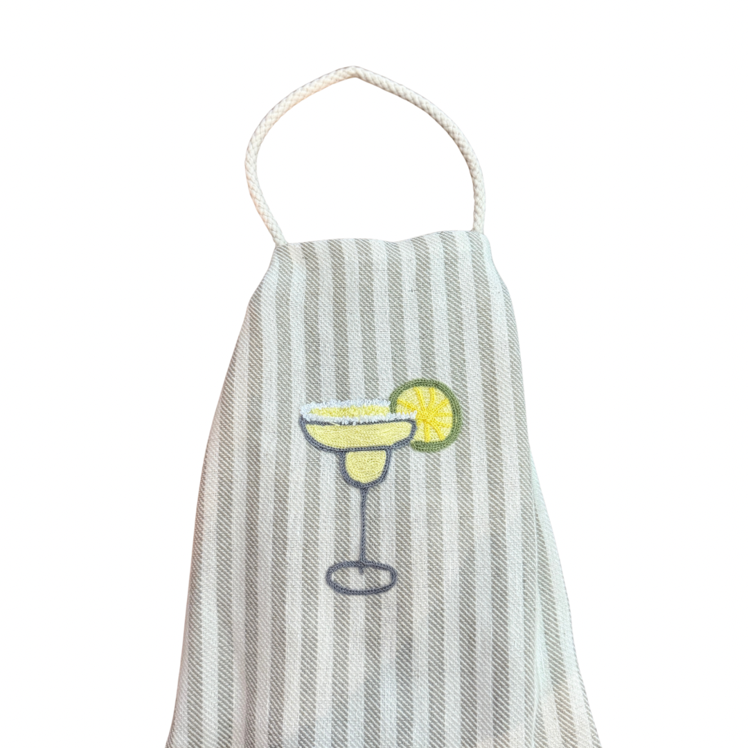 Embroidered Apron Margarita