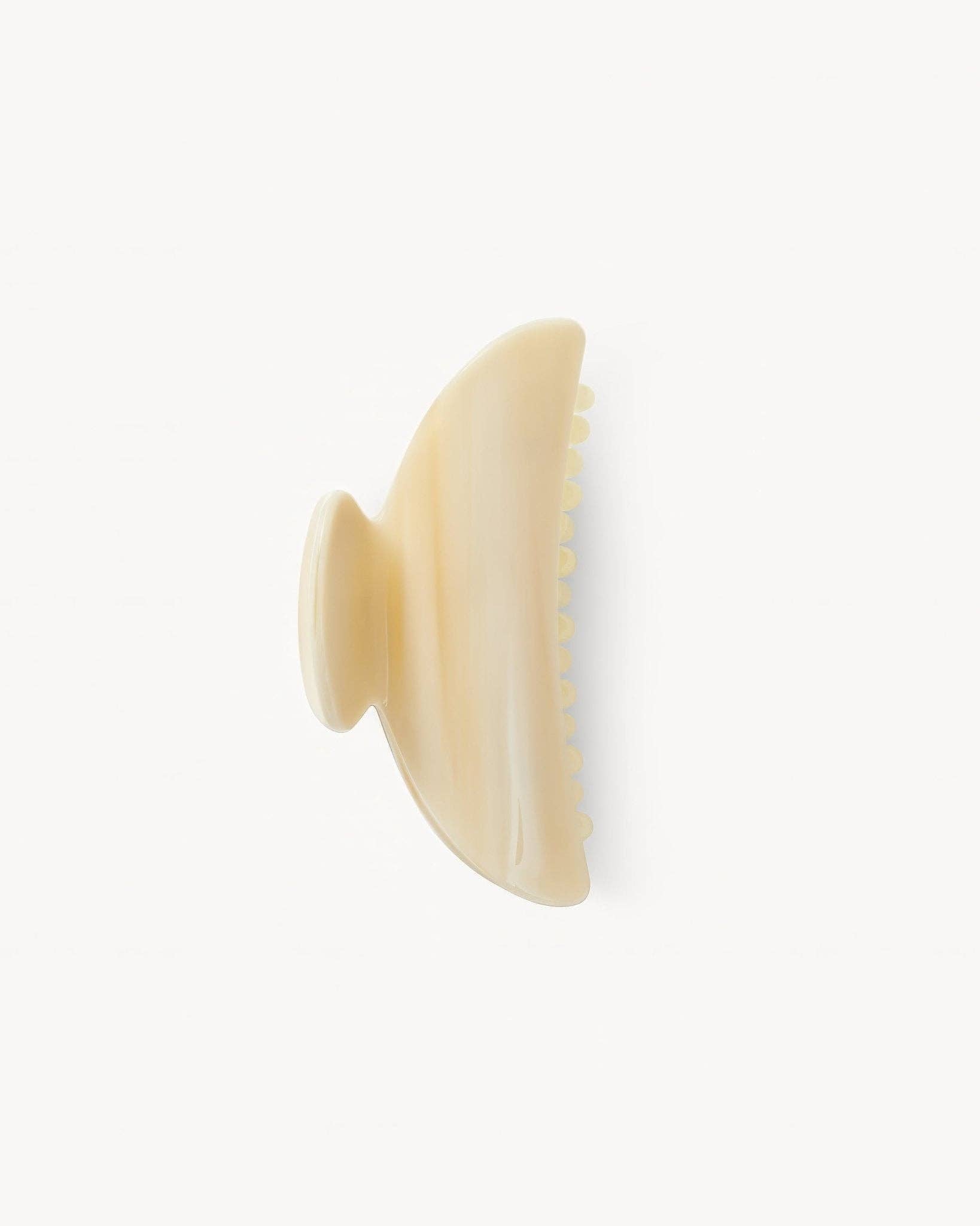 Midi Hair Clip Alabaster
