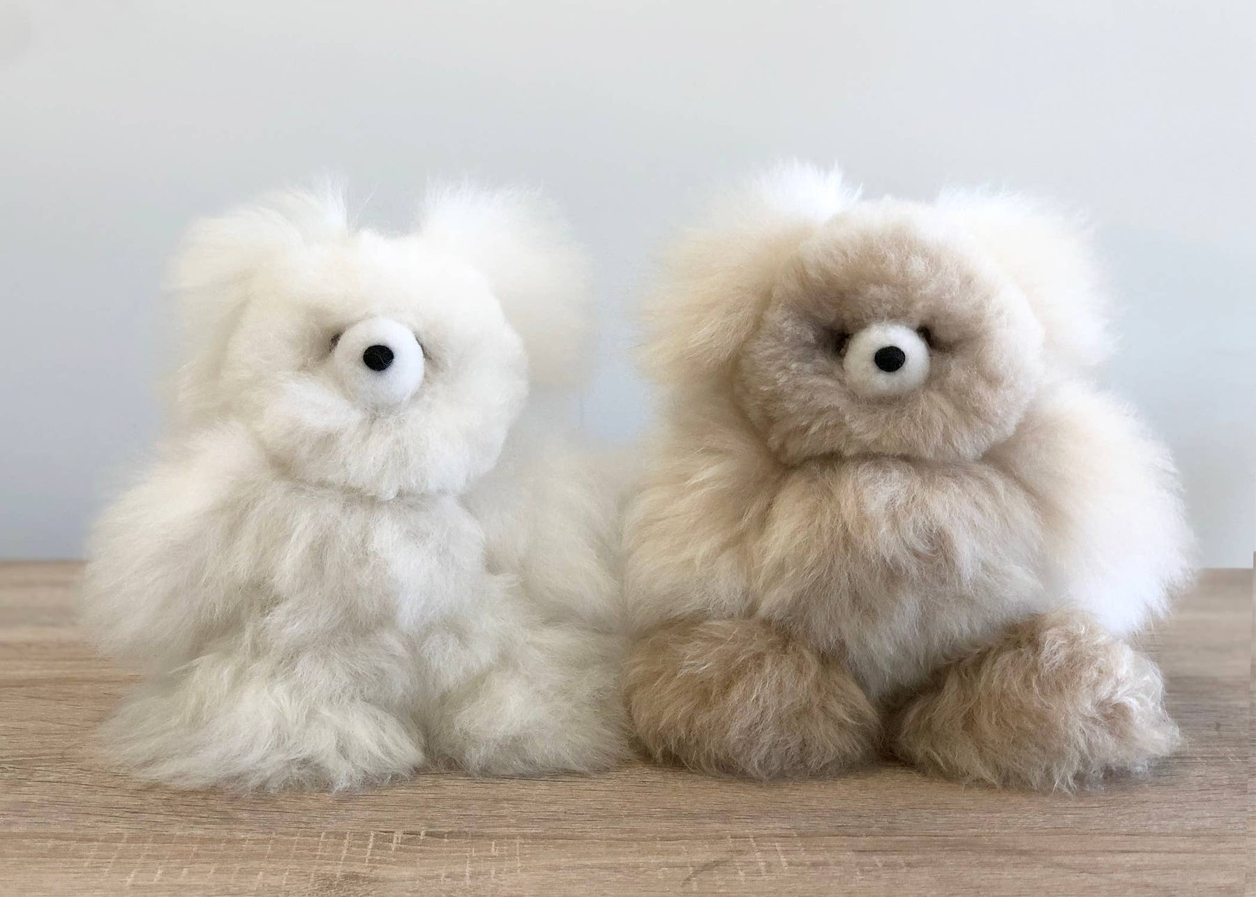 Alpaca Plush Bear Small