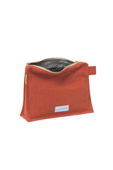 Toiletry Bag in Flamboyant Orange