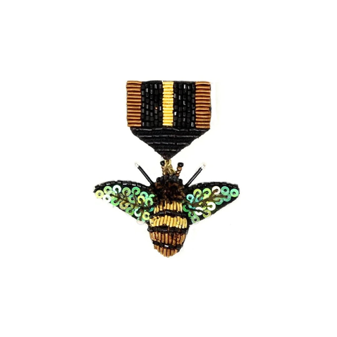 Brooch Dazzling Bee Honor