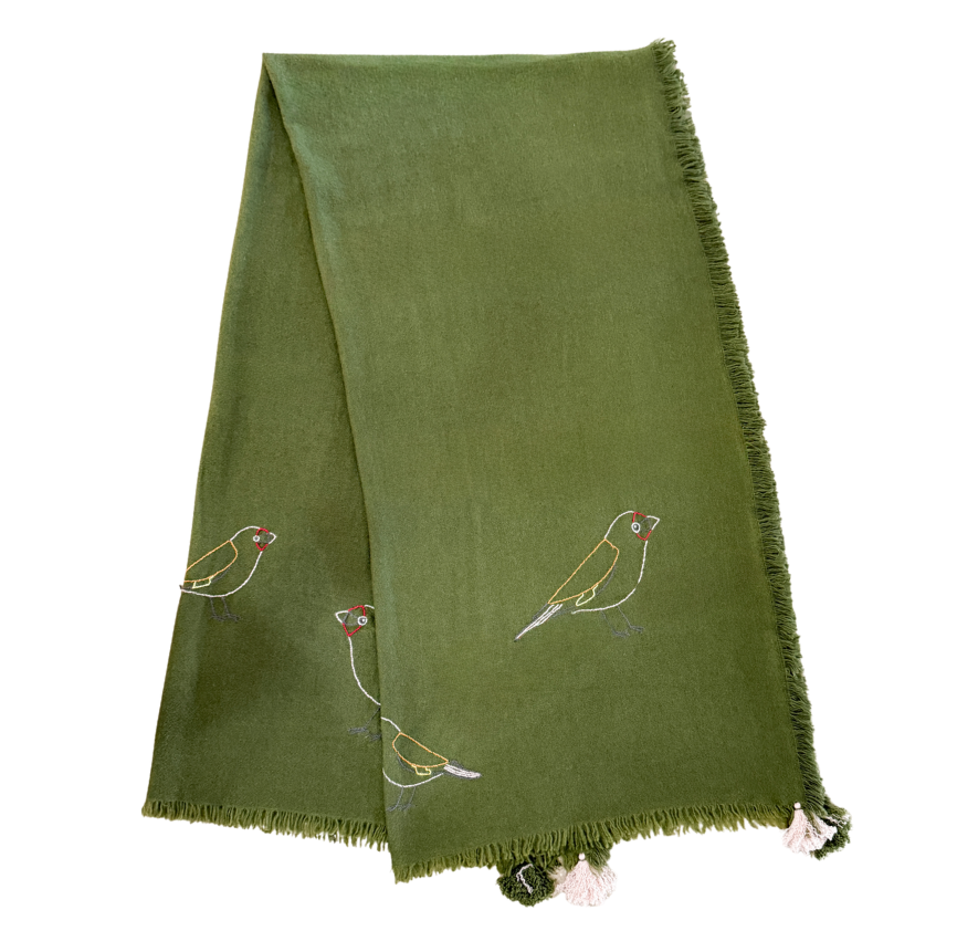 Shawl Deep Forest Pesto