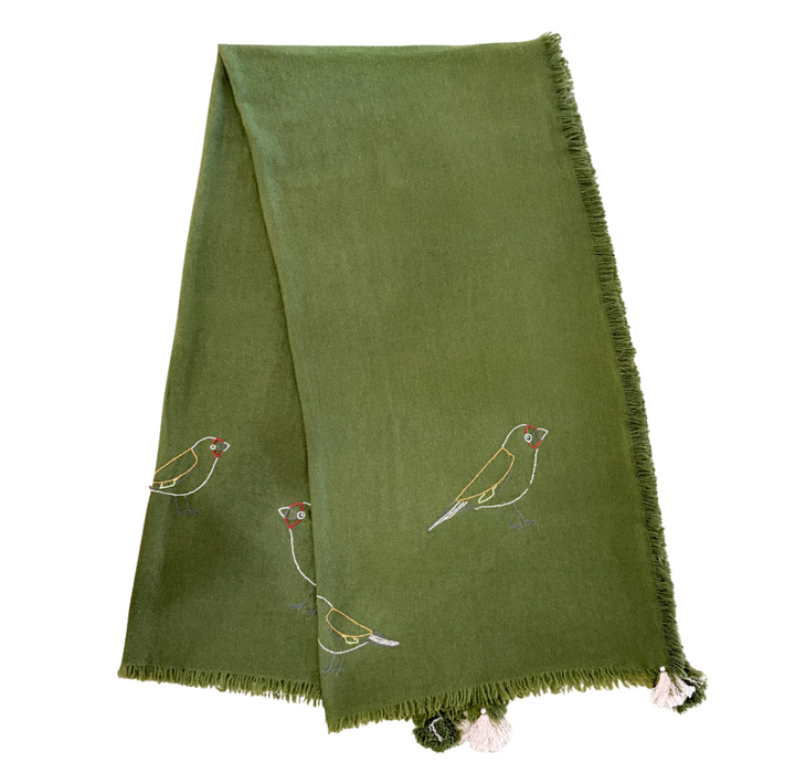 Shawl Deep Forest Pesto