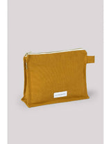 Toiletry Bag in Saffron Yellow