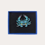 Brooch Blue Crab