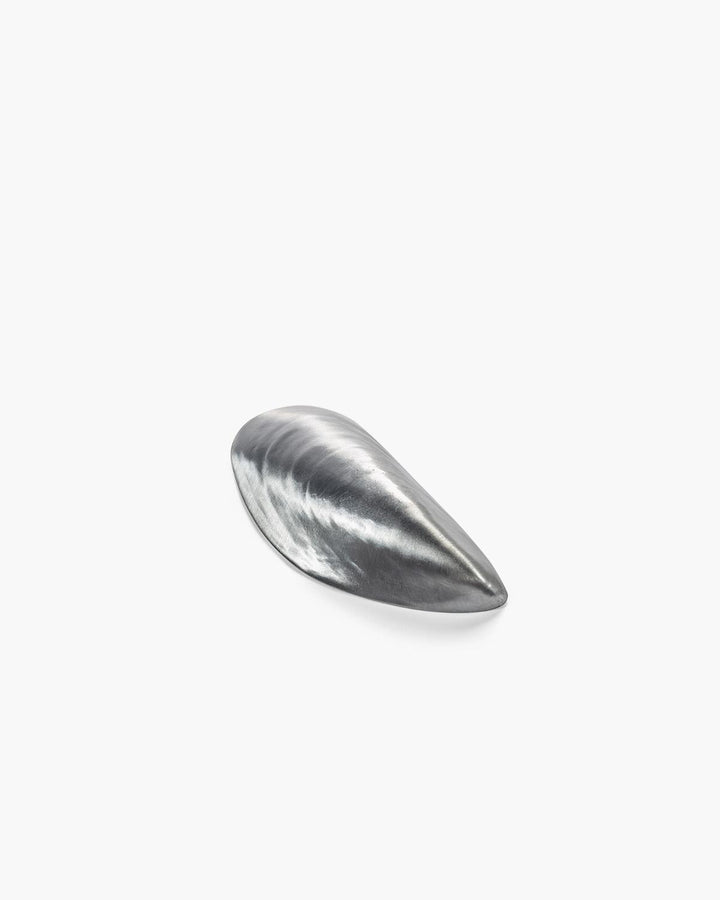 Bottle Opener Steel Grey Mollusk