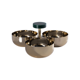 Spiga Condiment Set Green