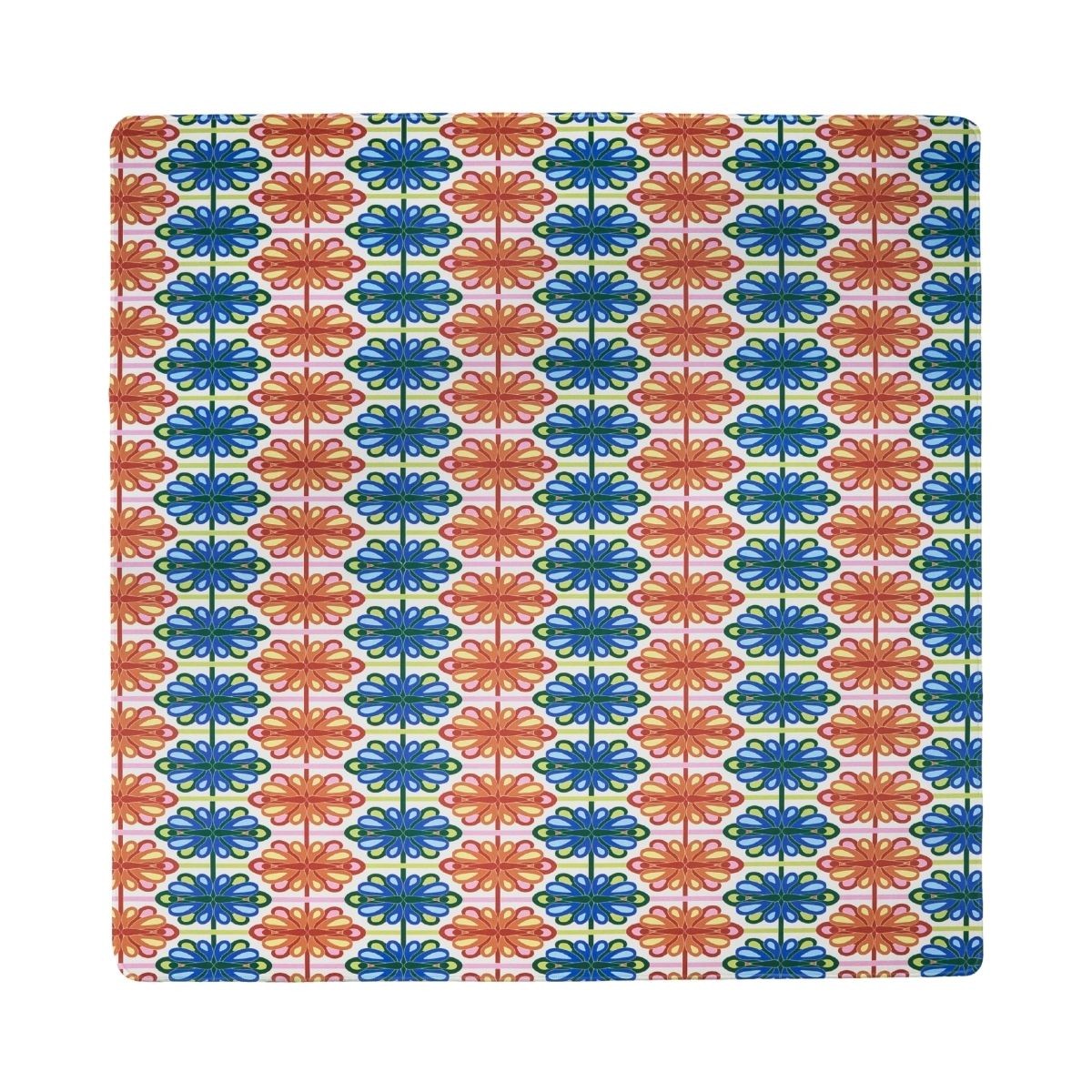 Mahjong Double-Sided Mat Mod Bird Bam & Plaid